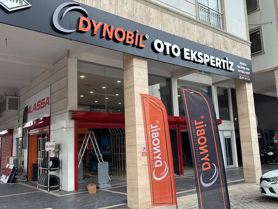 Dynobil Nilüfer FSM şubesi dış cephesi